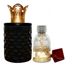 ARISTOTLE - BLACK Ceramic Diffuser Gift Set