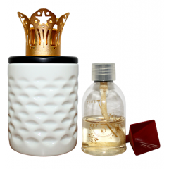 ARISTOTLE - WHITE Ceramic Diffuser Gift Set