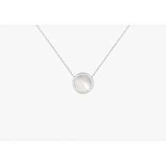 Necklace Les Renversantes Silver - White MOP