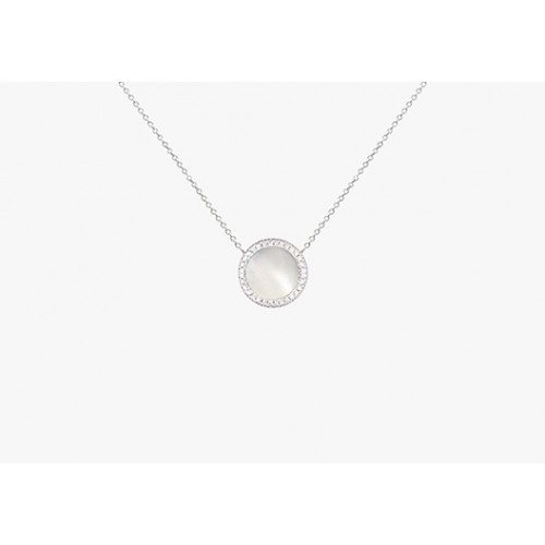 Necklace Les Renversantes Silver - White MOP