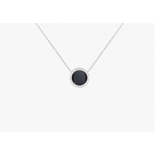 Necklace Les Renversantes Silver - Onyx