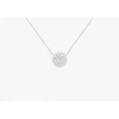 Necklace Les Renversantes Silver - Full Diamonds