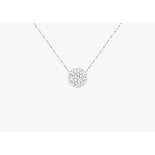 Necklace Les Renversantes Silver - Full Diamonds